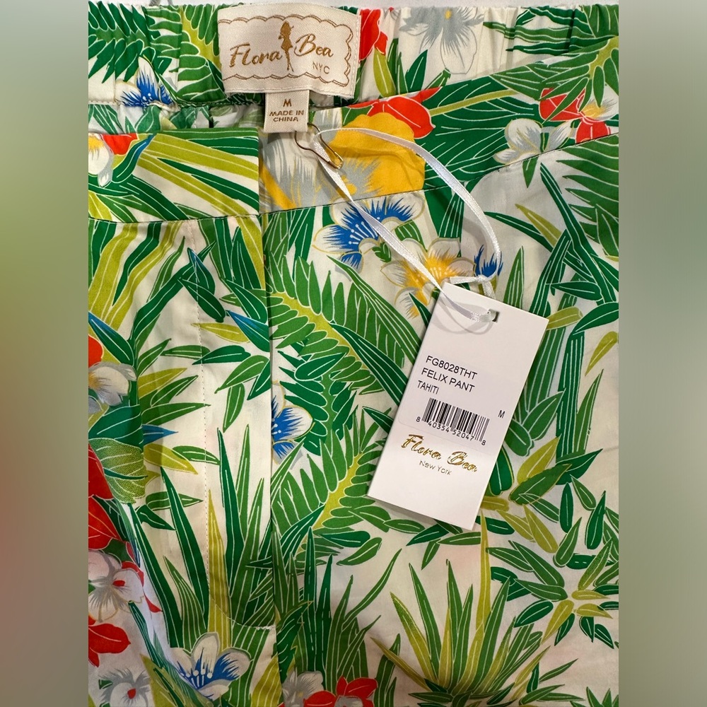 Flora BEA  NWT FELIZ PANT TAHITI two sizes XL AND medium - Picture 5 of 15